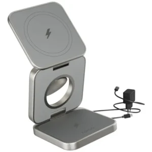 Epico UltraBase 3in1 Fold Alu Mag+ Langaton latausteline EF45 - titanium