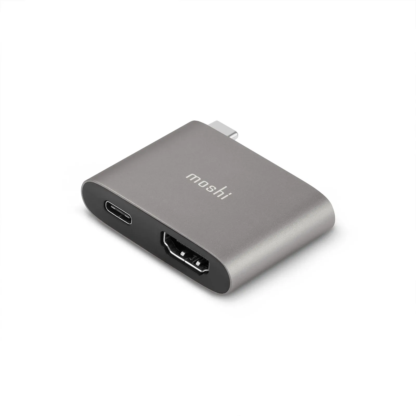 Moshi USB-C till HDMI-adapter med laddning -adapteri, Harma