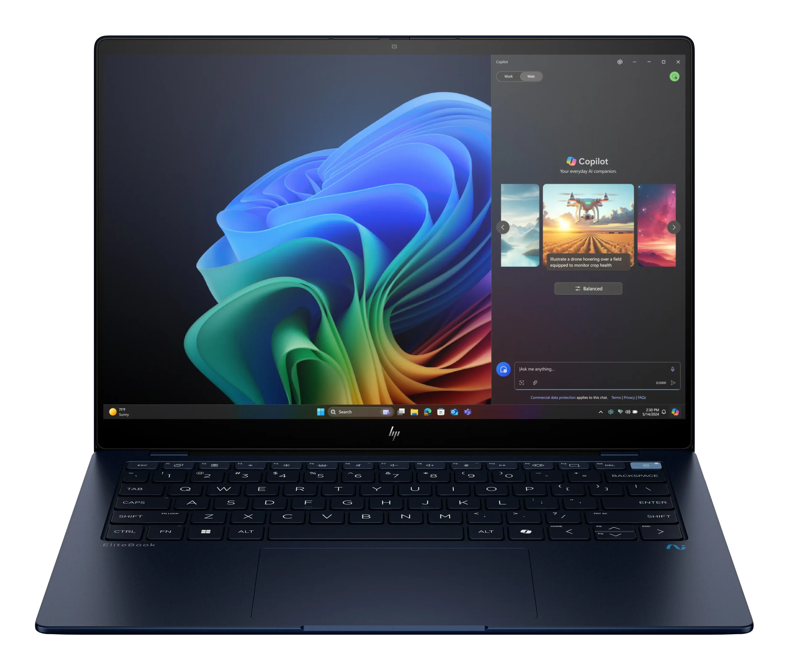 HP EliteBook Ultra G1q Qualcomm Snapdragon X Plus 14inch BV 2.2K UWVA 16GB 512GB SSD NVMe W11P 1yr Smartbuy (ML)