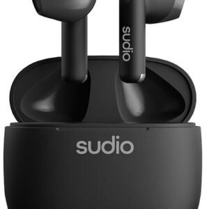 Sudio A1 True Wireless -langattomat nappikuulokkeet, musta