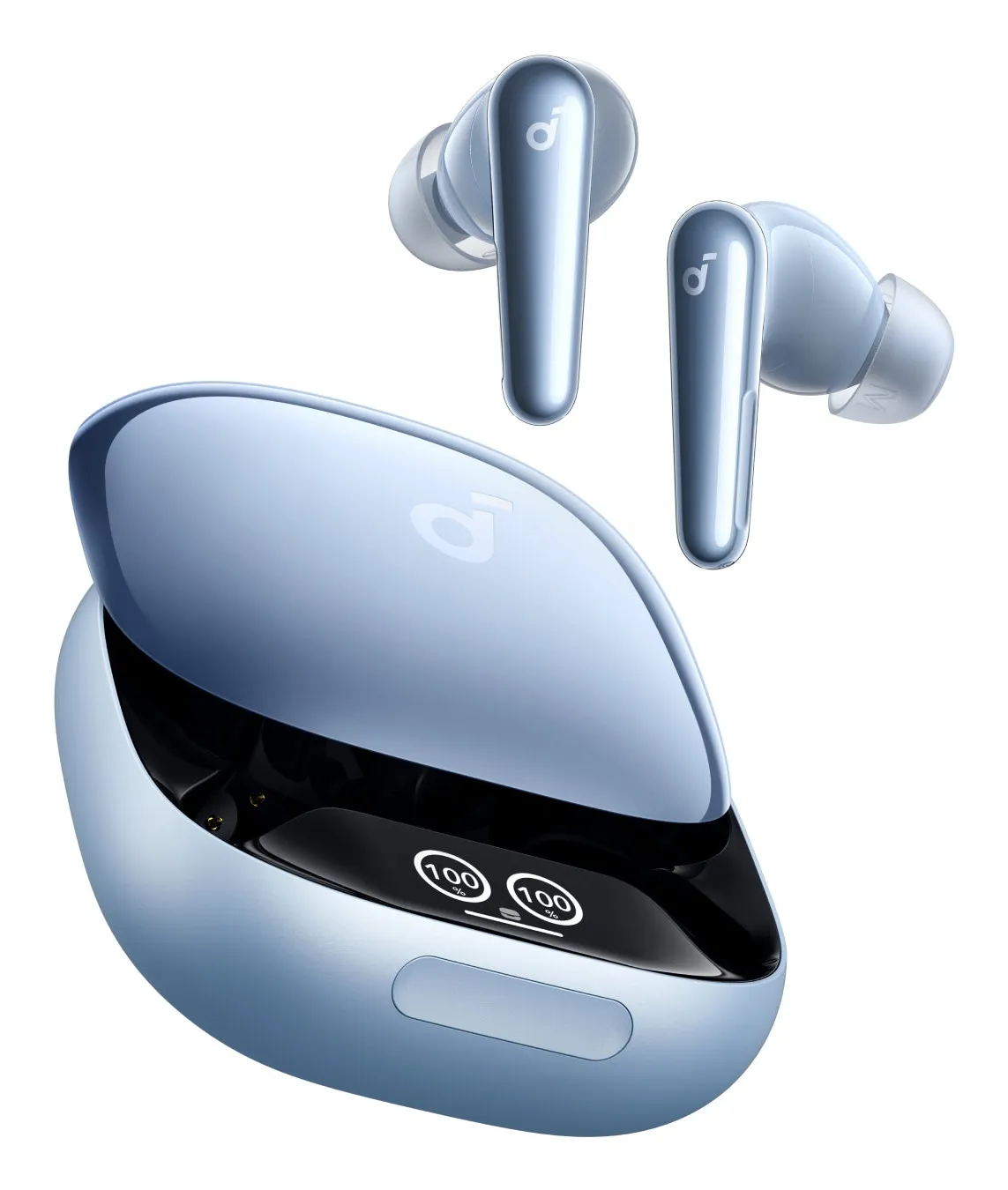 Anker Soundcore Liberty 4 Pro -langattomat nappikuulokkeet, Vaaleansininen