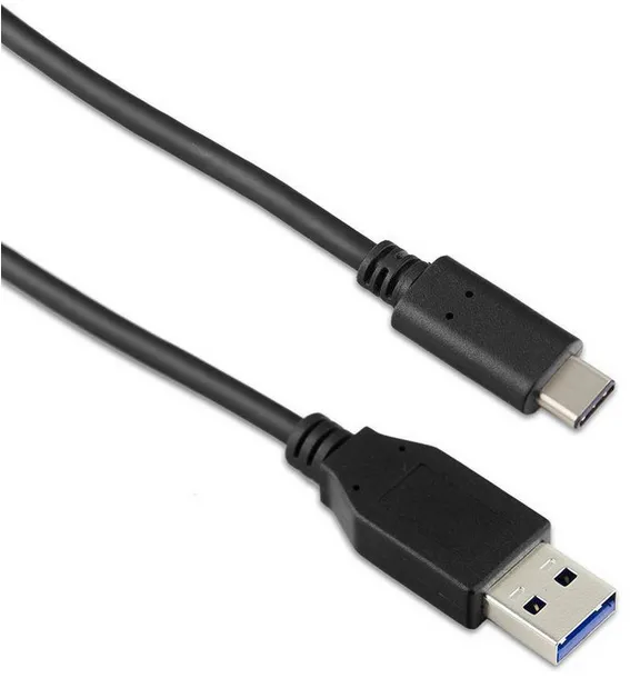 Targus USB-C – USB-A -kaapeli, 1 m, Musta