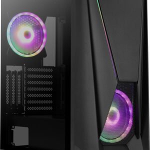 Visor Midi Tower Black