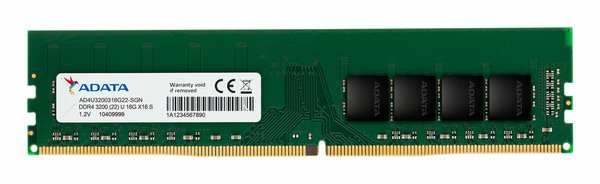 ADATA 16GB DDR4 3200MHz U-DIMM 22-22-22