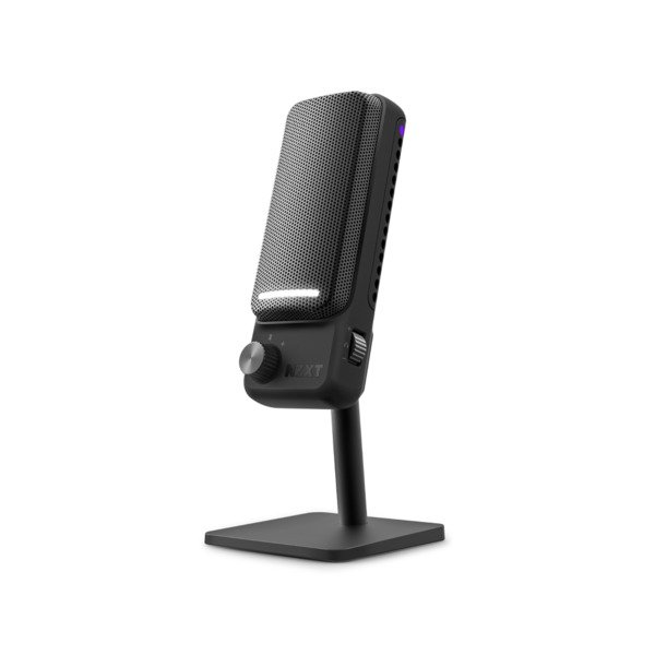 NZXT Capsule Elite -mikrofoni, Musta