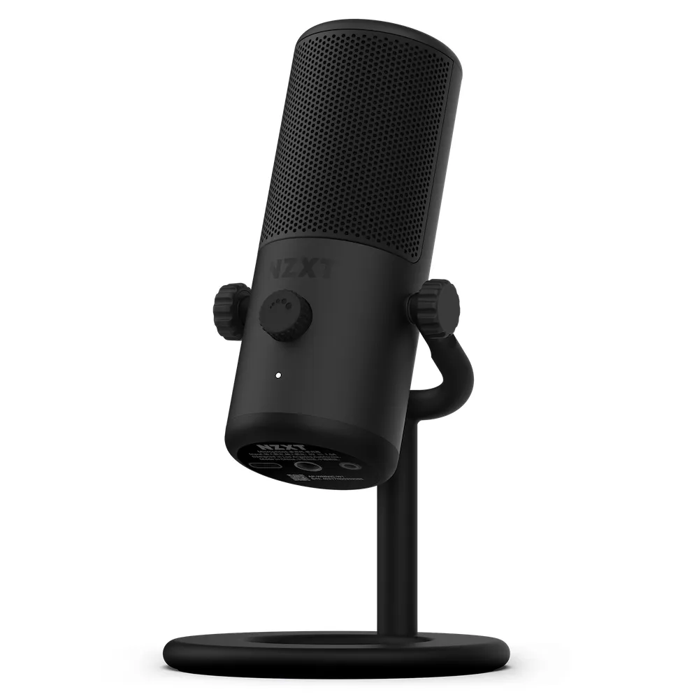 NZXT Capsule Mini USB -pöytämikrofoni, musta