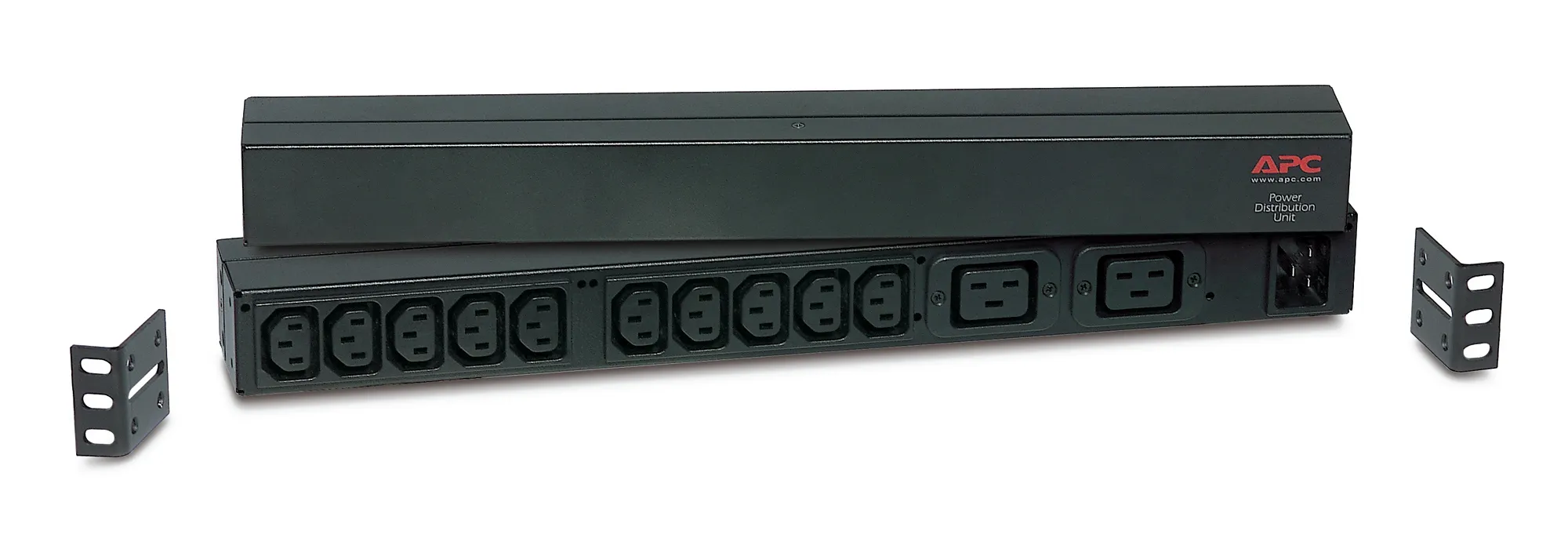 APC Rack PDU, Basic, 1U, 16A, 208 & 230V. Sisääntulo liitännät: IEC-320 C20, Kaapelin pituus: 2,5 m. Ulostulo liitännät: 10x IEC 320 C13 & 2x IEC 320