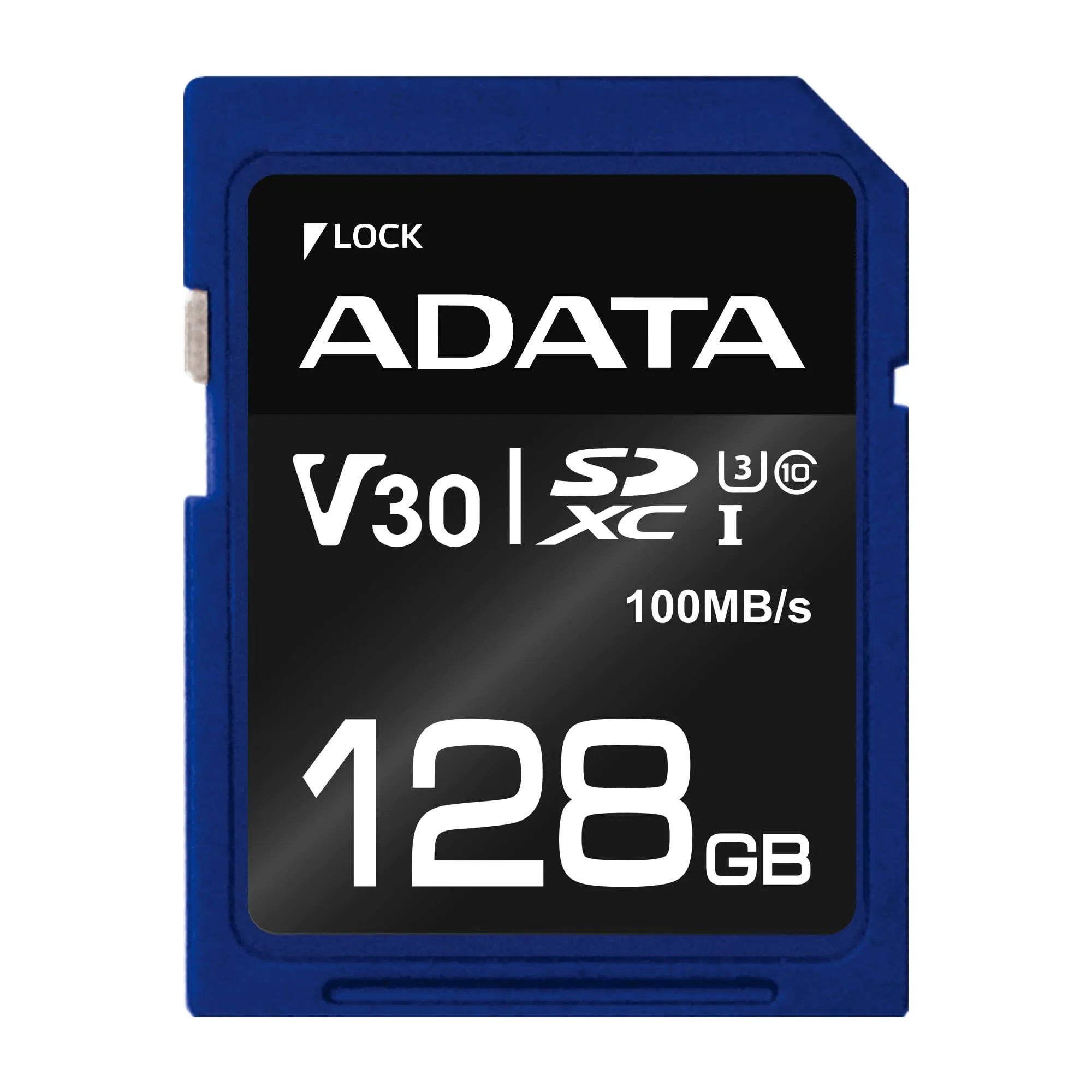 ADATA 128GB SDXC UHS-I U3 V30S 95MB/60MB