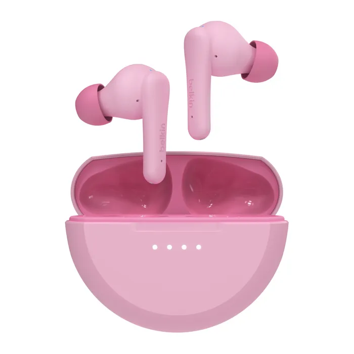 Belkin SoundForm Nano 2 True Wireless -langattomat nappikuulokkeet, pinkki