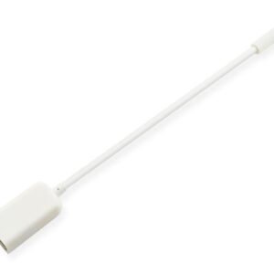MicroConnect  3.5mm – USB-A -adapteri, Valkoinen