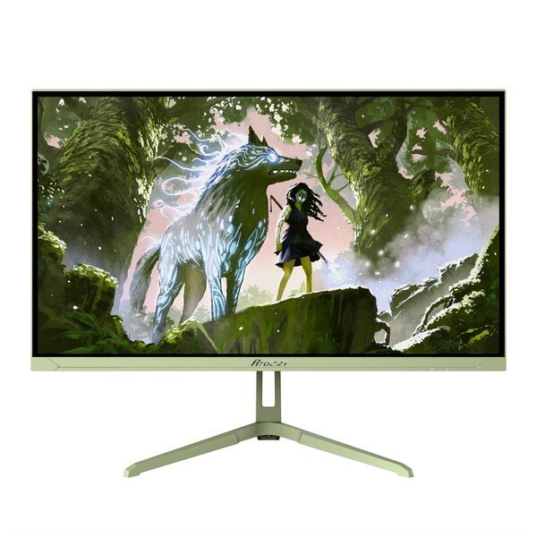 Arozzi 24" Nova. FHD, 200Hz, 1ms, IPS -pelinäyttö, Metsänvihreä