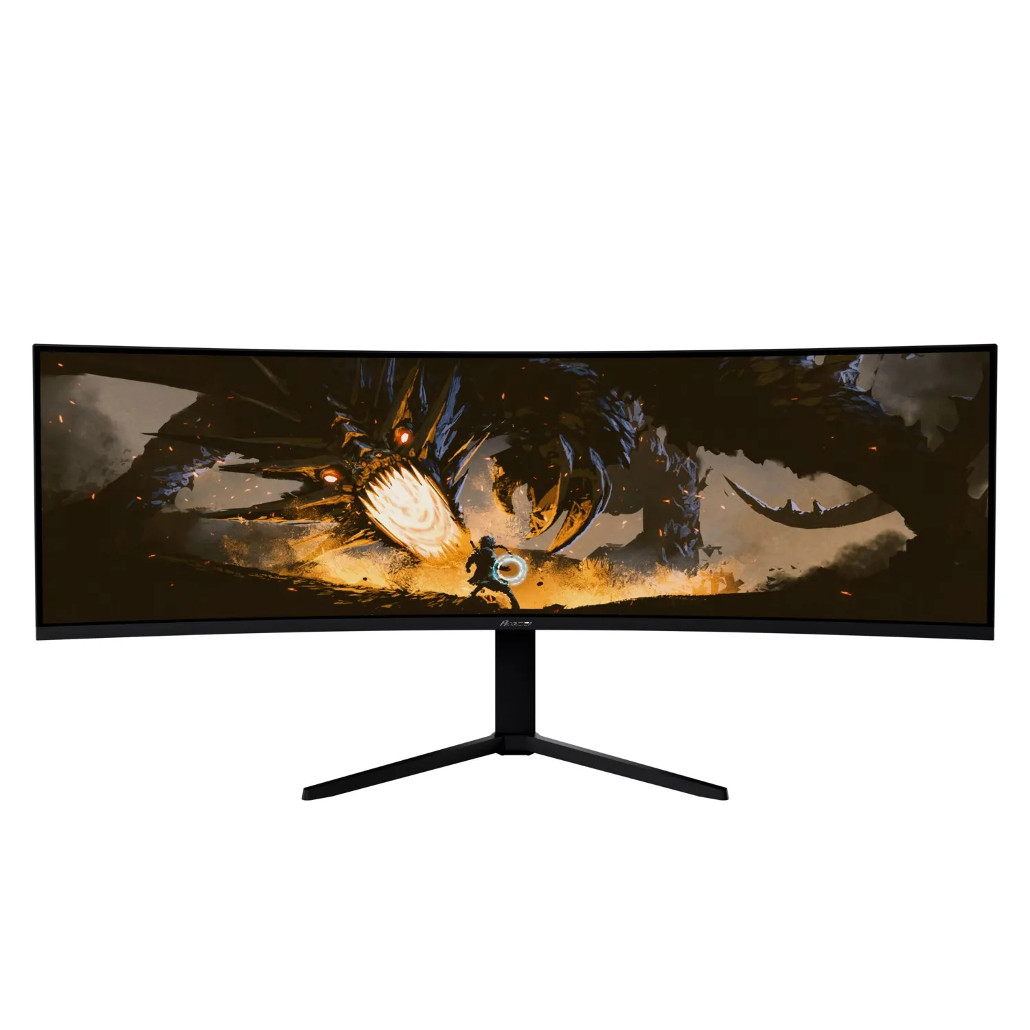 Arozzi 49" Nova. UWQHD, 165Hz, 1ms, VA -kaareva pelinäyttö, Musta