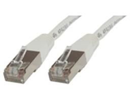 MicroConnect Cat5e F/UTP -verkkokaapeli, 5 m, Valkoinen