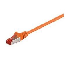 MicroConnect Cat6 F/UTP -verkkokaapeli, 1,5m, PVC, Oranssi