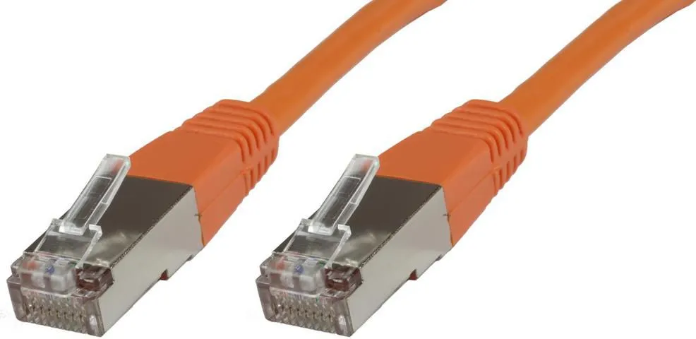 MicroConnect Cat6 F/UTP -verkkokaapeli, 3 m, PVC, Oranssi