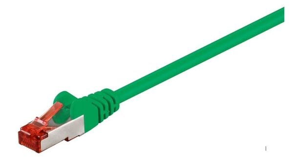 MicroConnect Cat6 F/UTP -verkkokaapeli, 5 m, PVC, Vihreä