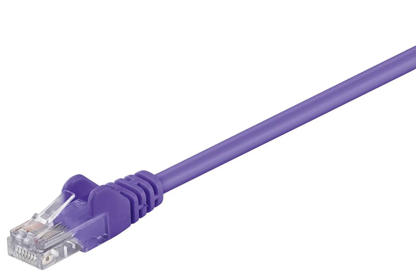 MicroConnect Cat5e U/UTP -verkkokaapeli, 0.25 m, Purple