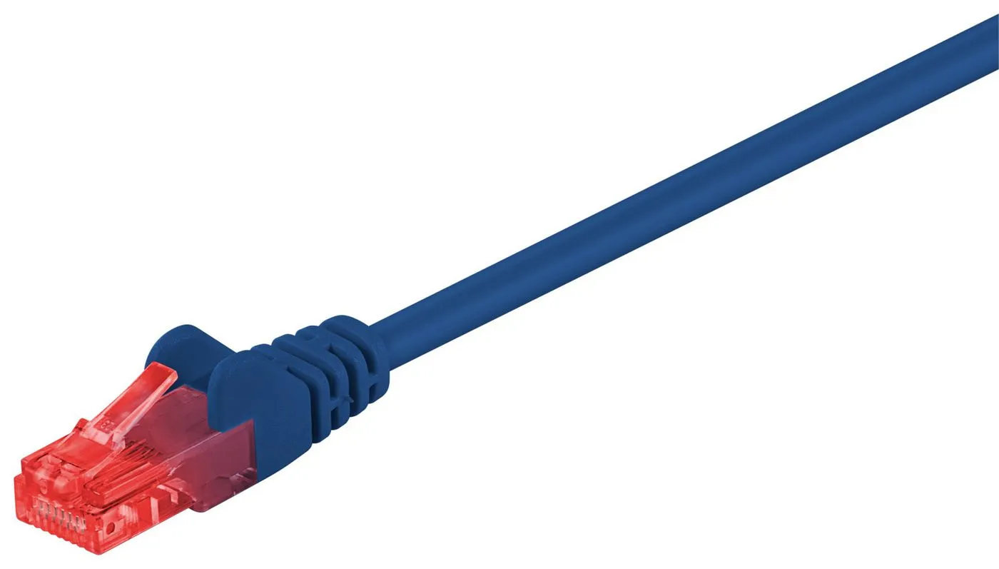 MicroConnect Cat6 U/UTP -verkkokaapeli, 1,5 m, PVC, Sininen