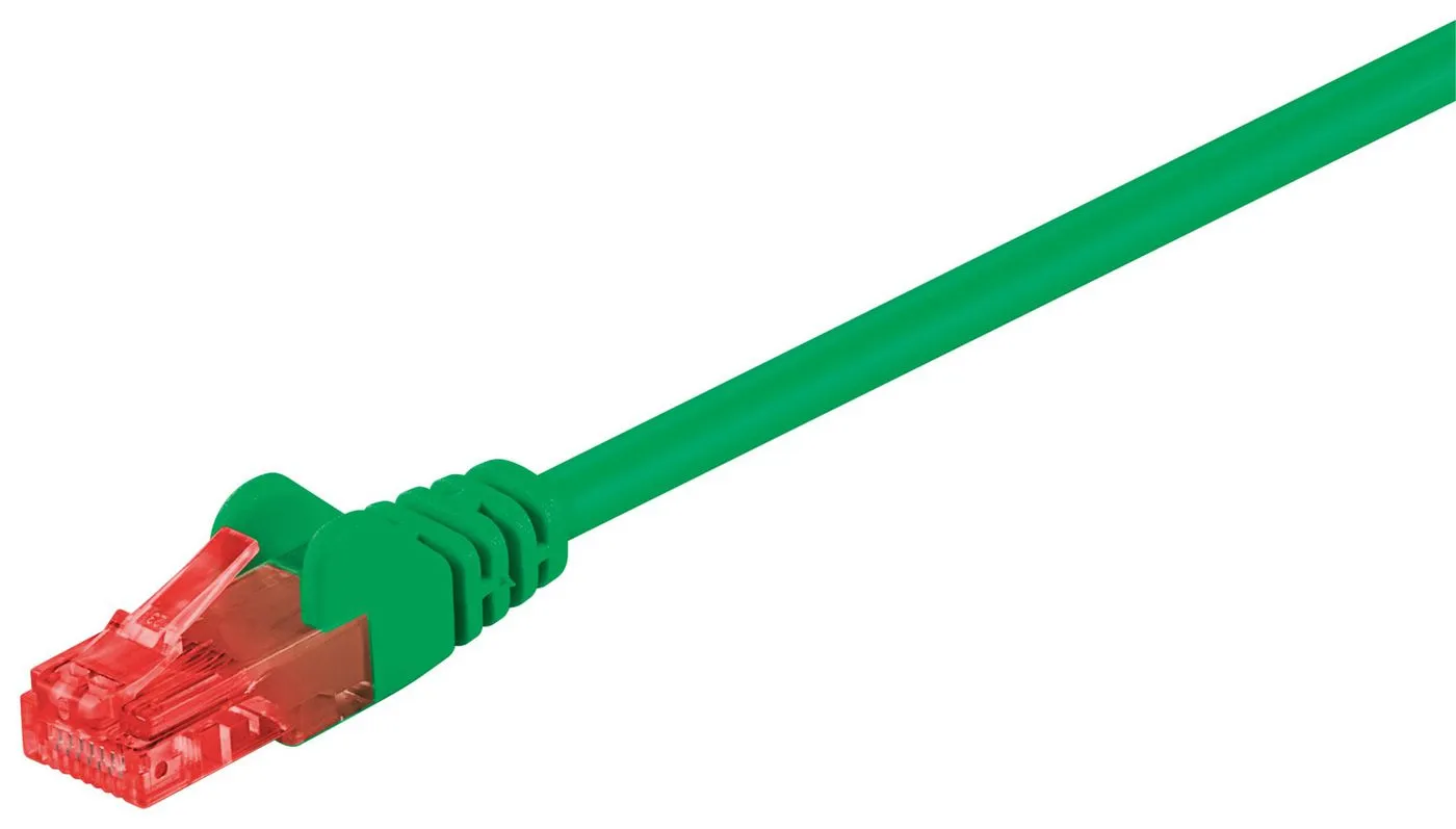 MicroConnect Cat6 U/UTP -verkkokaapeli, 7,5 m, PVC, Vihreä