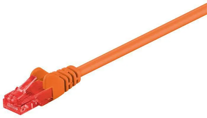 MicroConnect Cat6 U/UTP -verkkokaapeli, 15 m, PVC, Oranssi