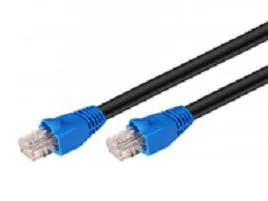 MicroConnect Cat6 U/UTP Outdoor -verkkokaapeli, 15 m, PE, Musta