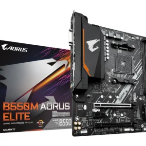 Gigabyte B550M AORUS Elite mATX-emolevy