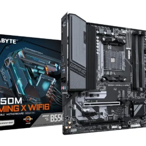 Gigabyte B550M Gaming X WiFi6 AM4 mATX -emolevy