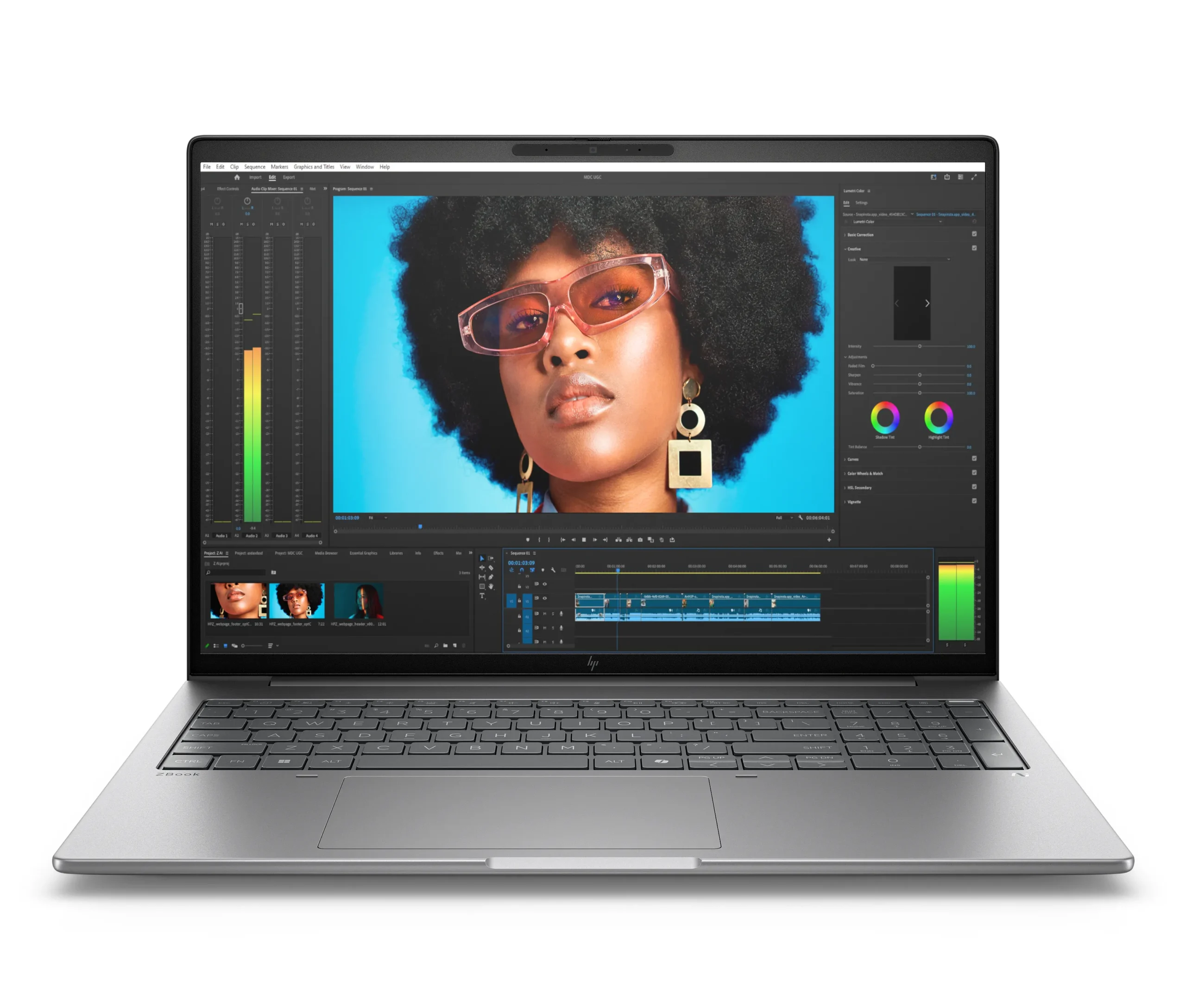 HP 16" ZBook 8 G1i. Intel Core Ultra 9 285H, 64 Gt RAM, 2 Tt SSD, RTX 500 Ada 4 Gt, Windows 11 Pro -kannettava