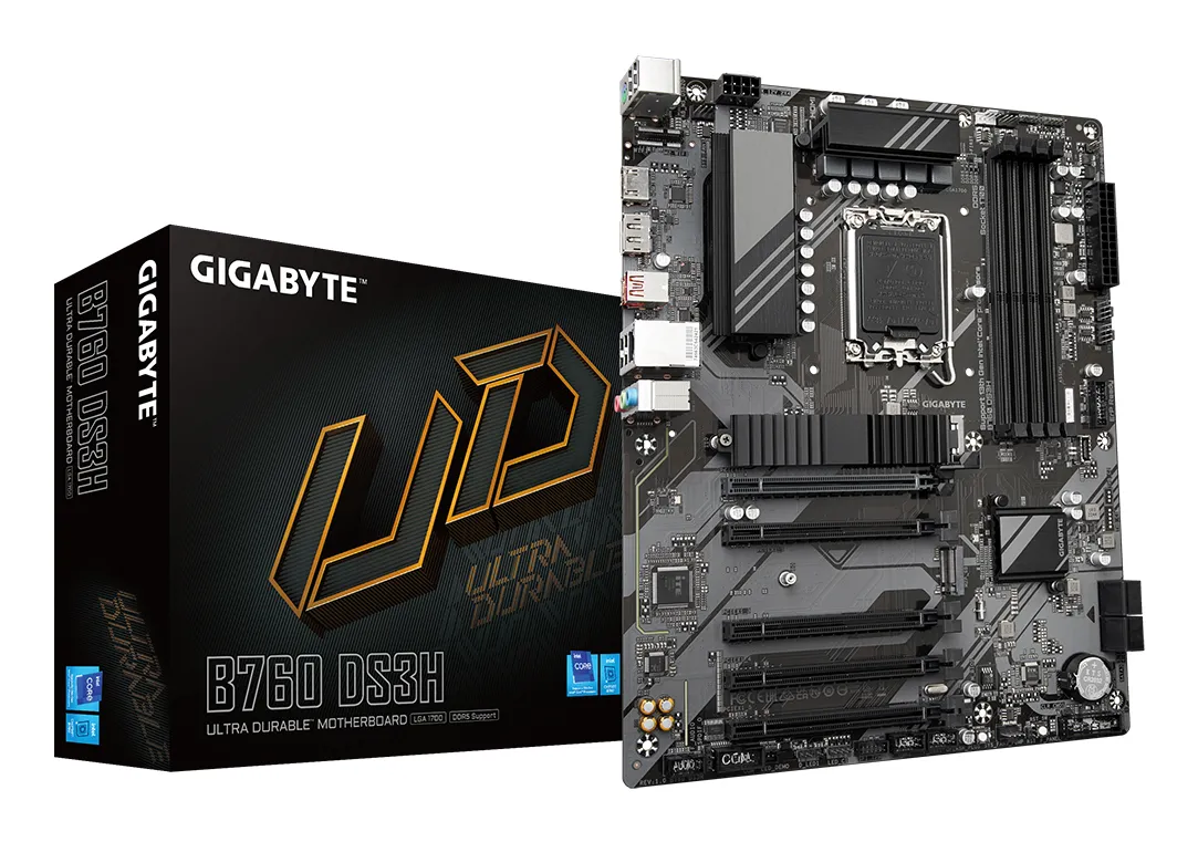 Gigabyte B760 DS3H ATX-emolevy