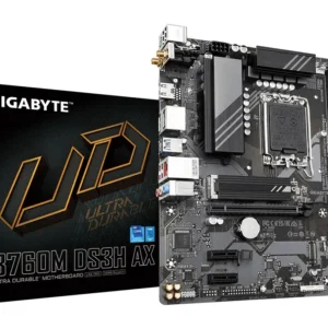 Gigabyte B760M DS3H AX (rev. 1.x) mATX-emolevy