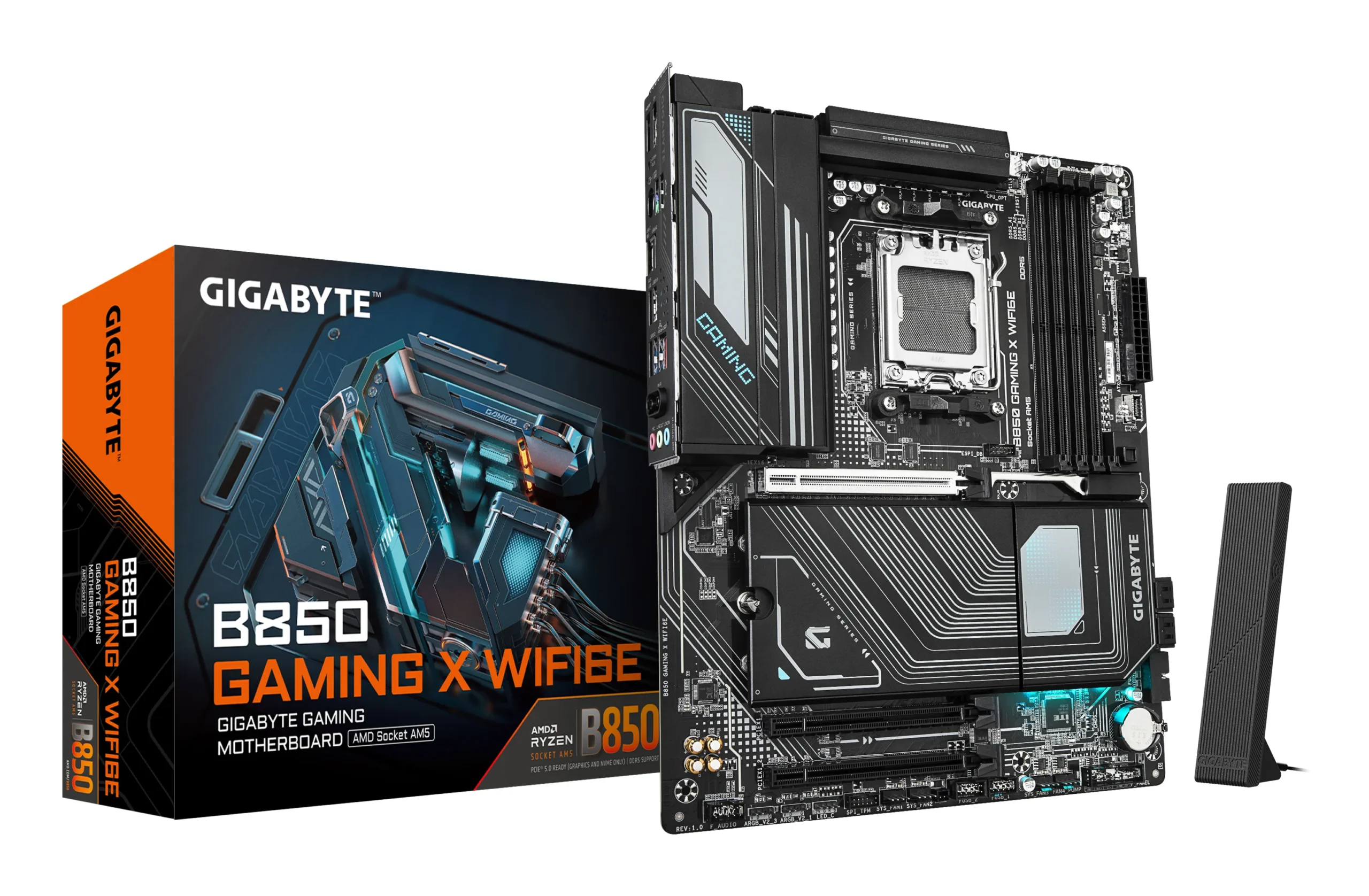 Gigabyte B850 Gaming X WiFi 6E AM5 ATX -emolevy