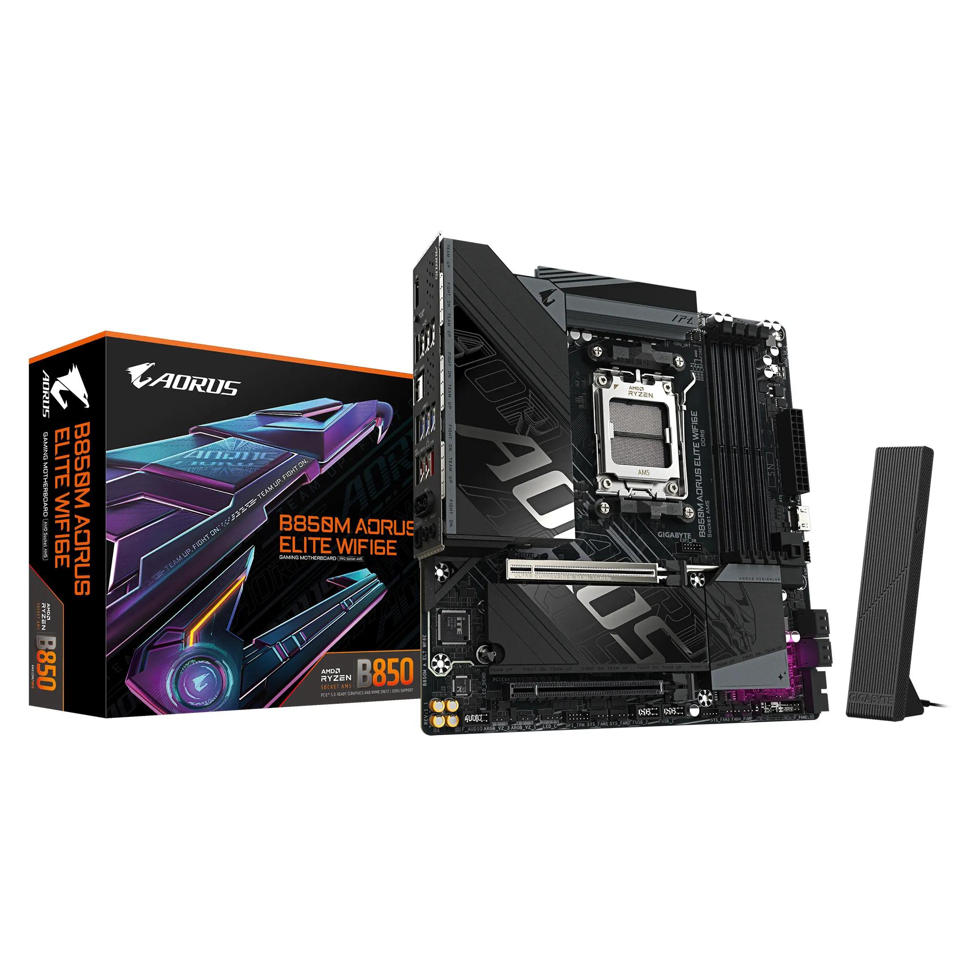 Gigabyte B850M Aorus Elite WiFi6E AM5 mATX -emolevy