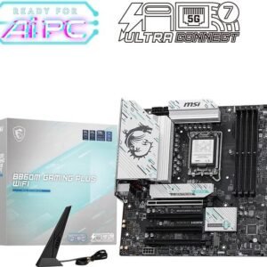 MSI B860M Gaming Plus WiFi 7 LGA1851 DDR5 Micro-ATX -emolevy