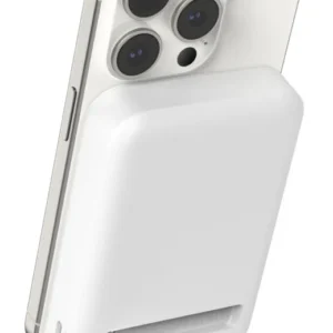 Belkin BoostCharge Pro Magnetic Power Bank with Qi2 15W 8K -varavirtalähde, Valkoinen
