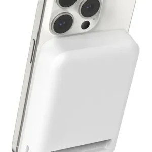 Belkin BoostCharge Pro Magnetic Power Bank with Qi2 15W 10K -varavirtalähde, Valkoinen