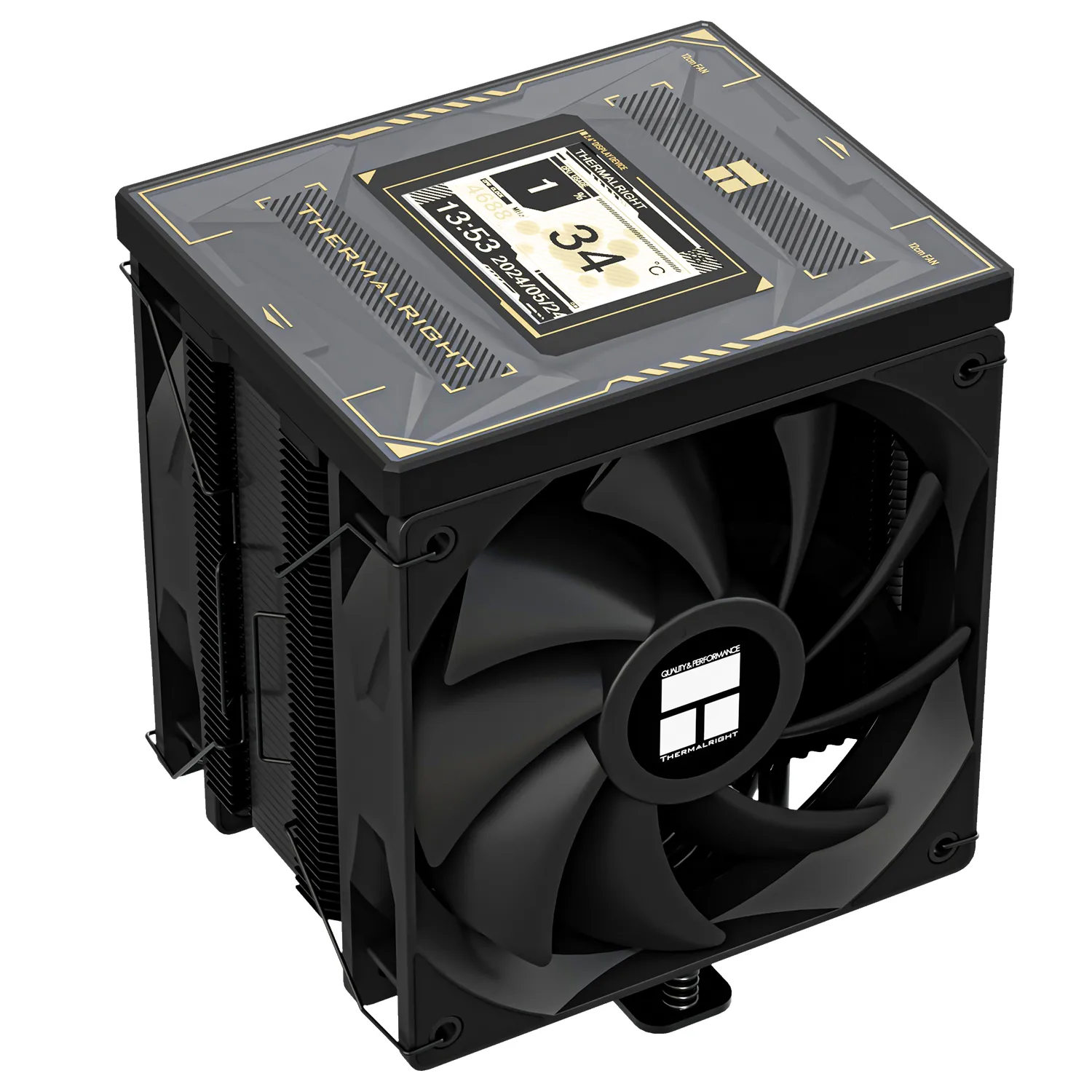Thermalright Burst Assassin 120 Vision Black -prosessorijäähdytin