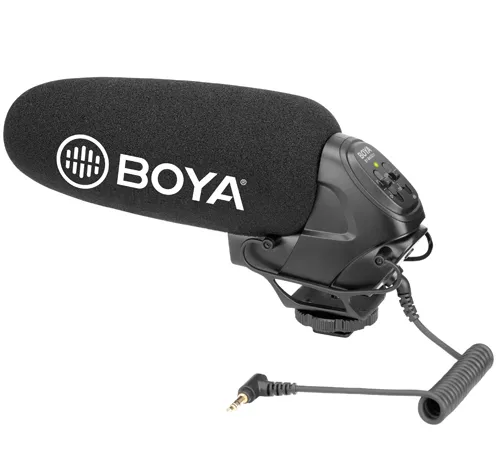 Boya super-cardioid shotgun -mikrofoni
