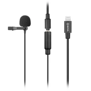 Boya Lavalier iOS-laitteille - mikrofoni, musta