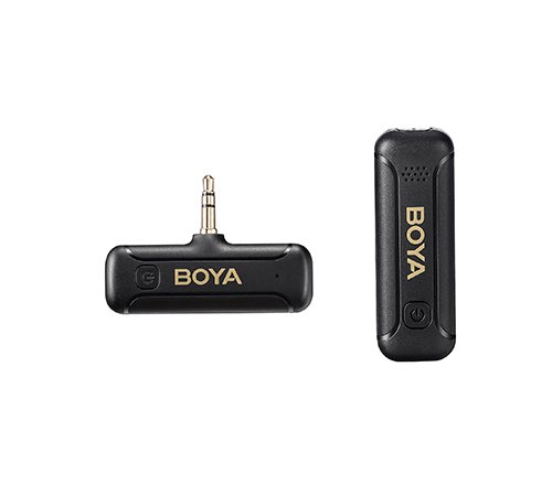 Boya 2.4GHz dual-channel -langaton mikrofoni