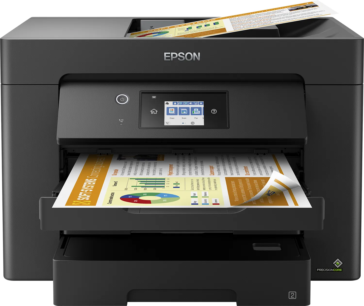 Epson WorkForce WF-7830DTWF A3 -mustesuihkumonitoimilaite