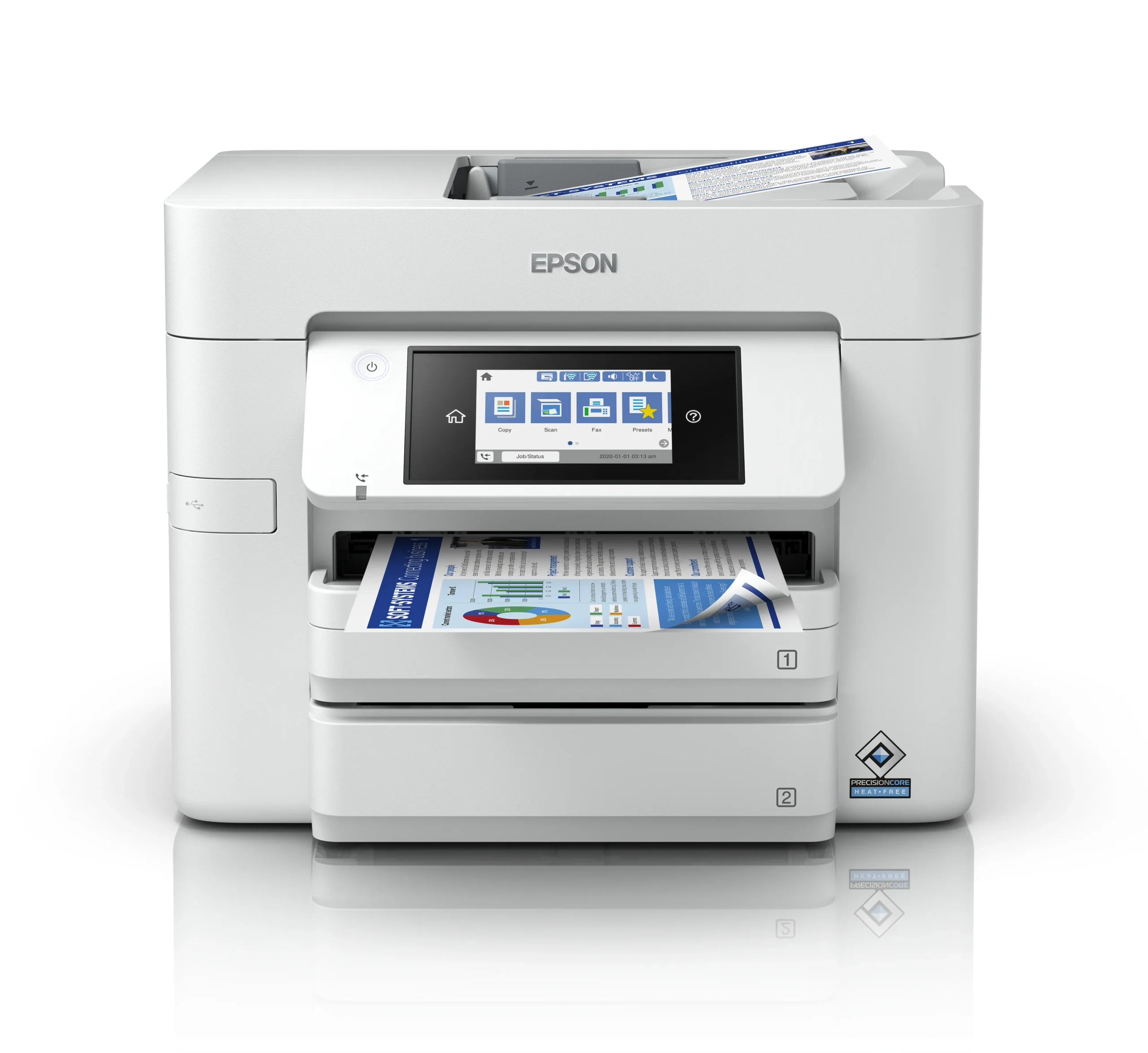 Epson WorkForce Pro WF-C4810DTWF A4 -mustesuihkumonitoimilaite