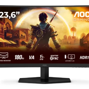 AOC 23.6" G4 C24G42E Full HD, Fast VA -kaareva näyttö
