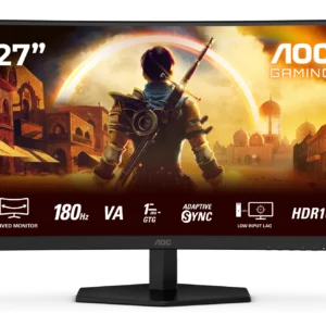 AOC 27" G4 C27G42E Full HD, Fast VA -kaareva pelinäyttö