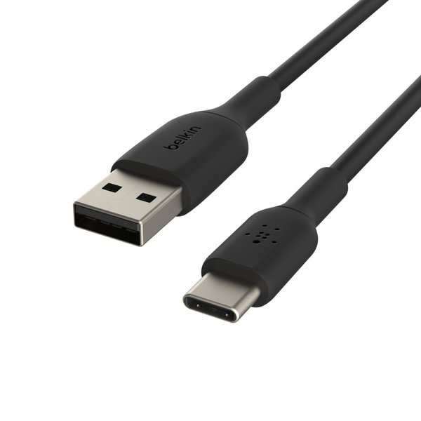 Belkin Boost Charge USB-A - USB-C -kaapeli, 3 m, Musta