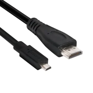 Club 3D  micro-HDMI – HDMI 2.0 -kaapeli, 1 m, Musta