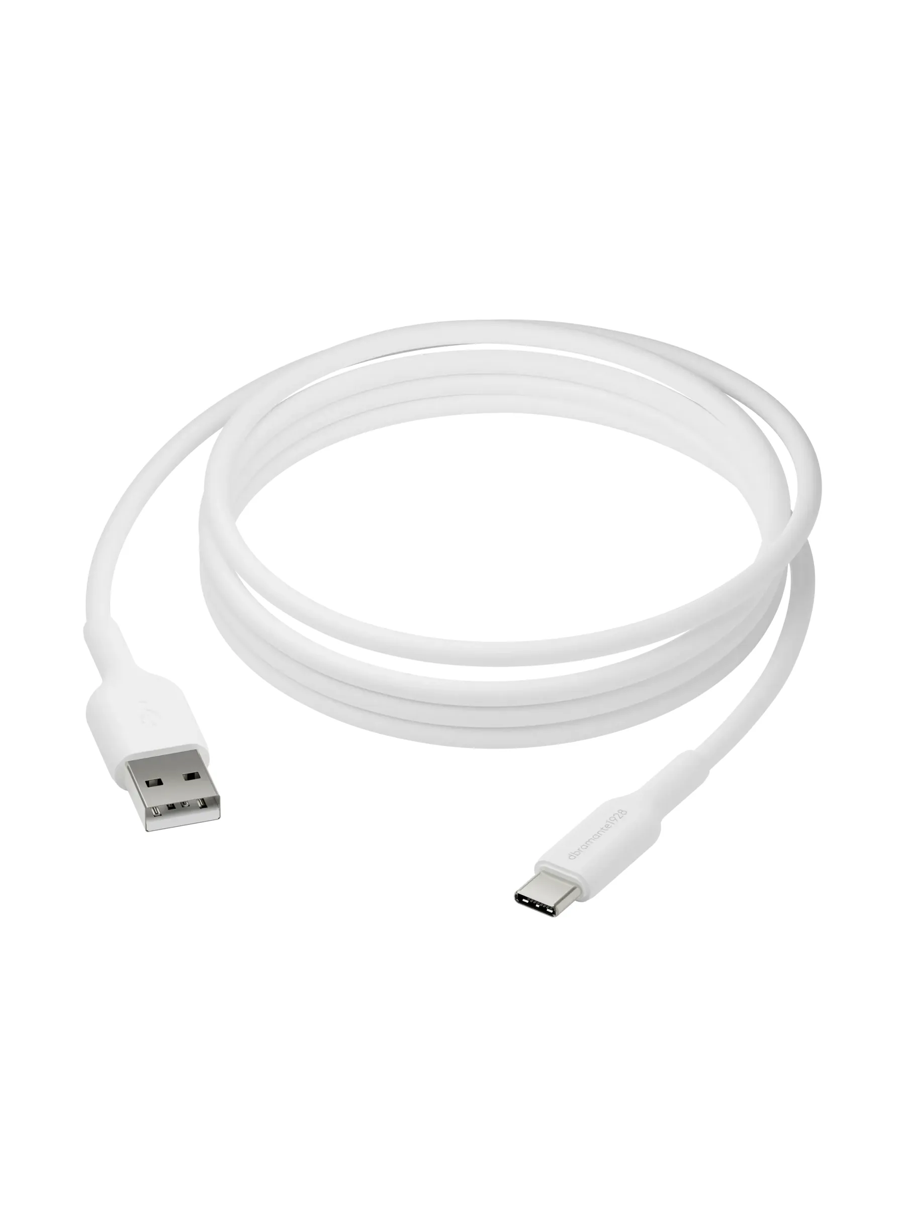 Dbramante1928 re-charge USB-A - USB-C -kaapeli, 2 m, Valkoinen