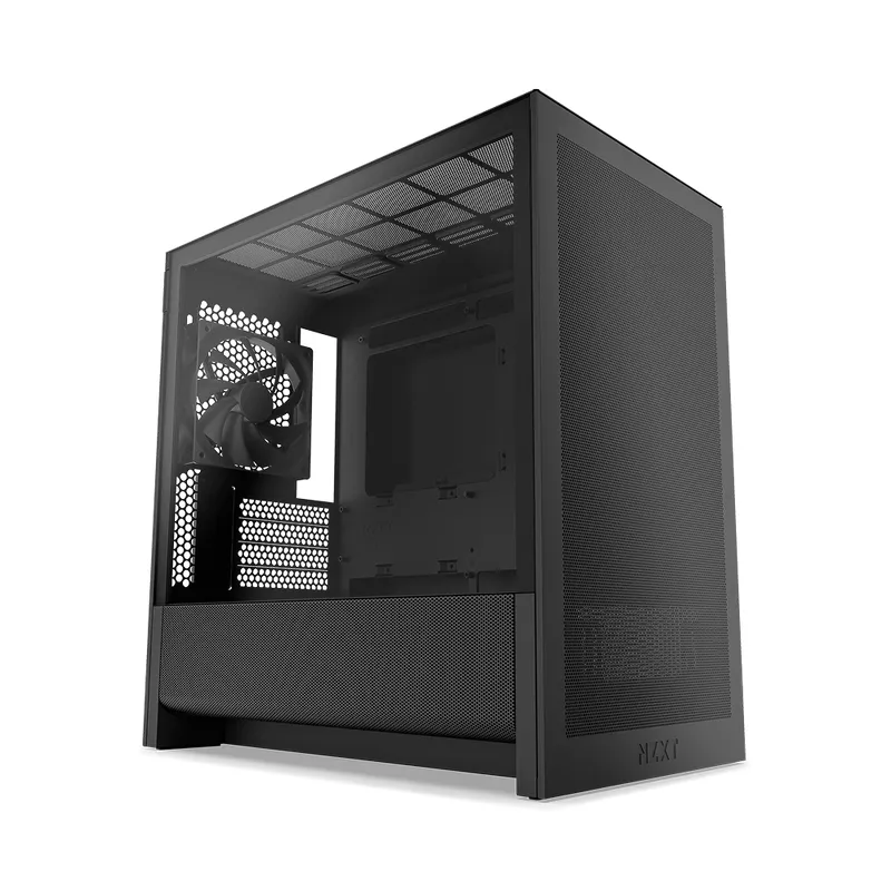 NZXT H3 Flow (2025) mATX-kotelo, Musta