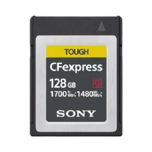 SONY CEB-G series CFExpress 128GB R1700/W1480mb/s