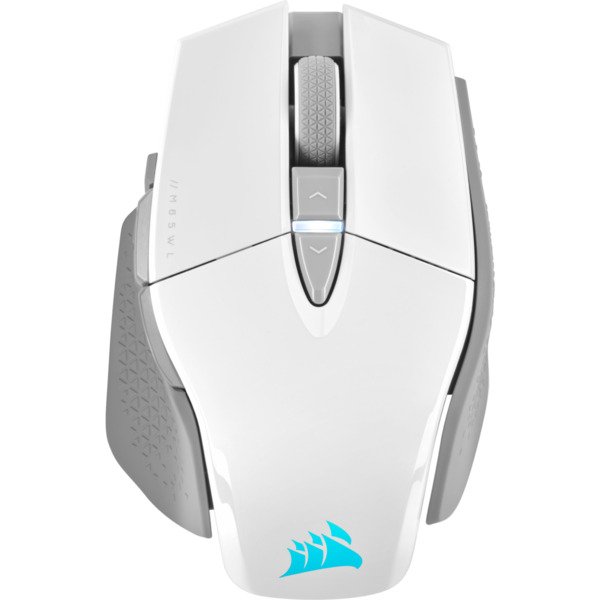Corsair M65 RGB Ultra -langaton pelihiiri, valkoinen
