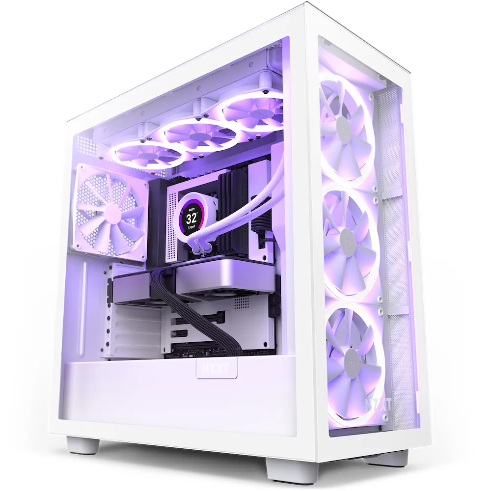 NZXT CM-H71EW-02 - miditornikotelo, Valkoinen
